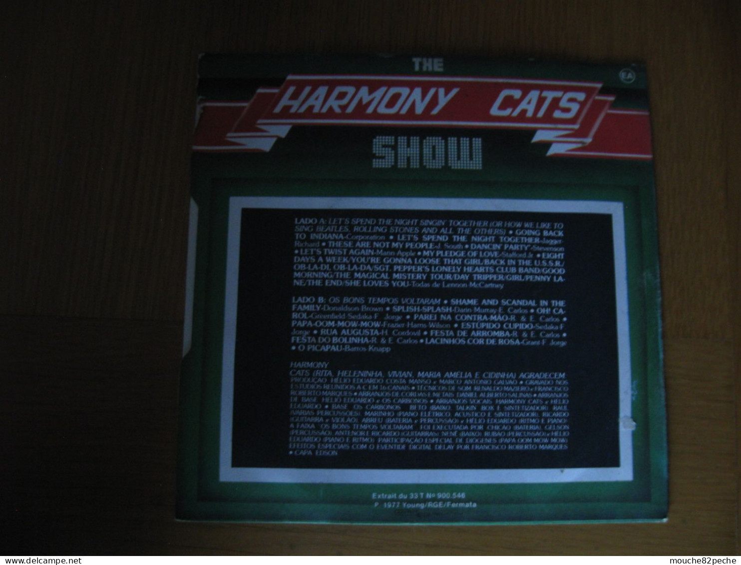 45 T - THE HARMONY CATS - SHOW - Disco, Pop