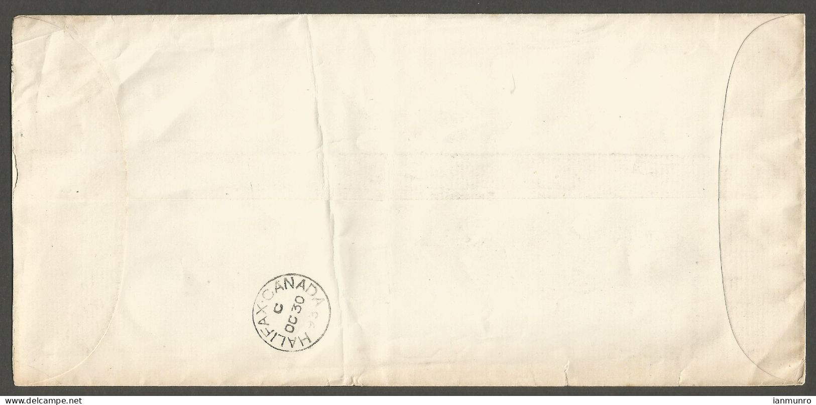 1893 Small Queen Cover 3c Squared Circle Truro Nova Scotia To Halifax NS - Histoire Postale