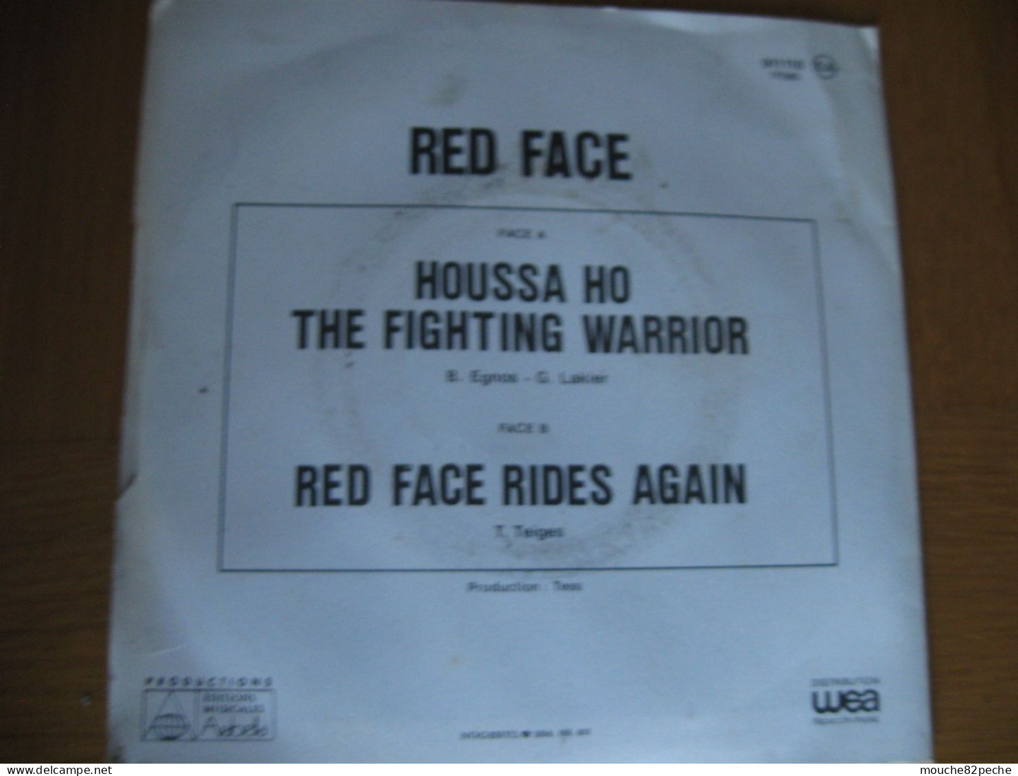 45 T - RED FACE - HOUSSA HO THE FIGHTING WARRIOR - Disco & Pop