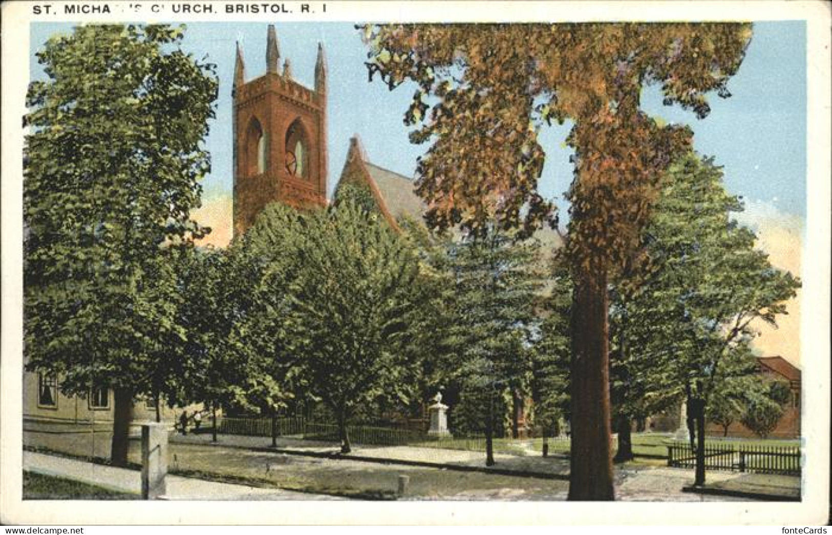 11328683 Bristol_Rhode_Island St. Michael's Church - Sonstige & Ohne Zuordnung