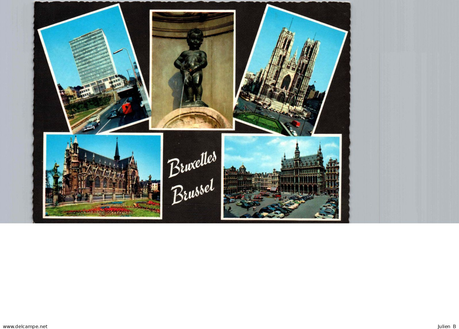 Bruxelles, Multivues - Mehransichten, Panoramakarten