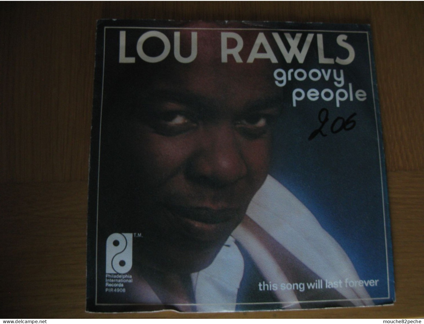 45 T - LOU RAWIS - GROOVY PEOPLE - Soul - R&B