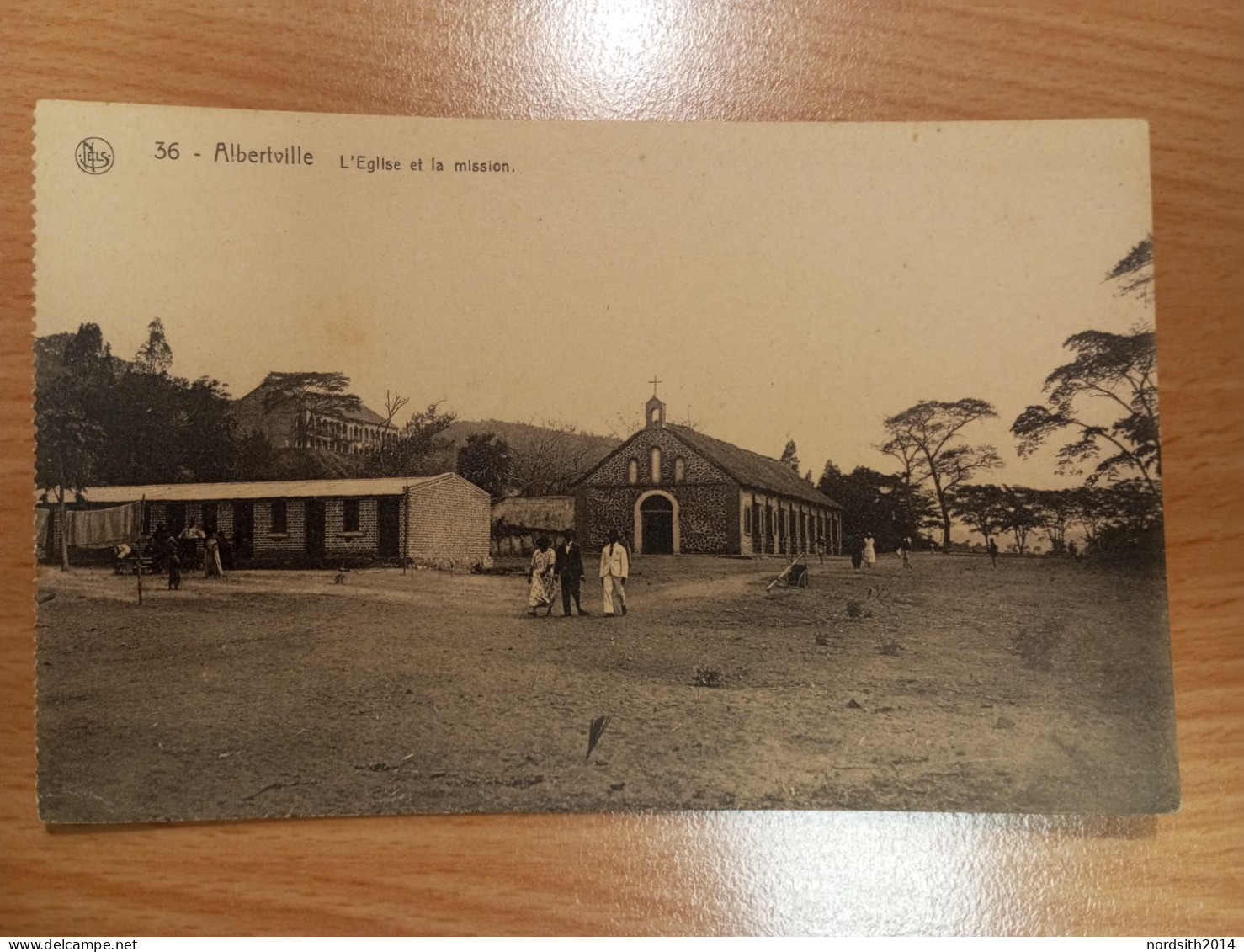 Congo Belge - Katanga - Eglise De La Mission Albertville - Congo Belge