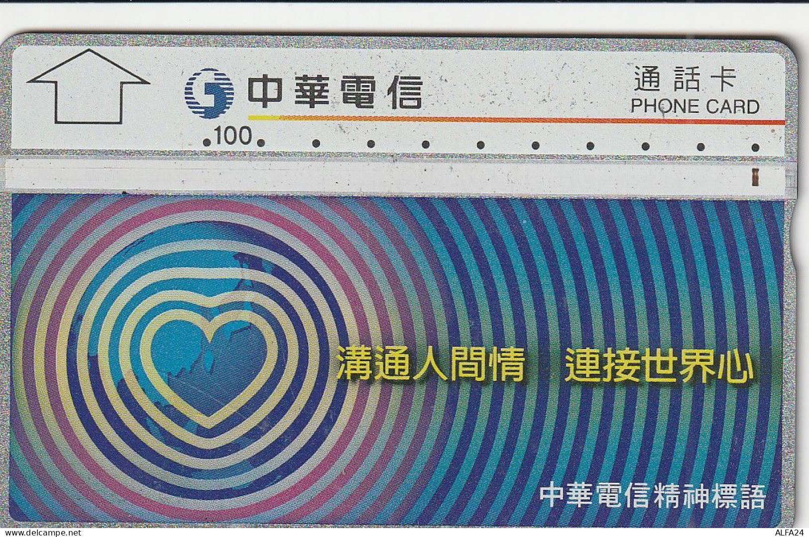 PHONE CARD TAIWAN  (E1.20.1 - Taiwán (Formosa)