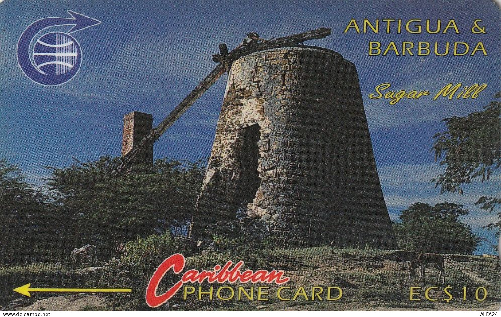 PHONE CARD ANTIGUA BARBUDA  (E1.19.5 - Antigua And Barbuda