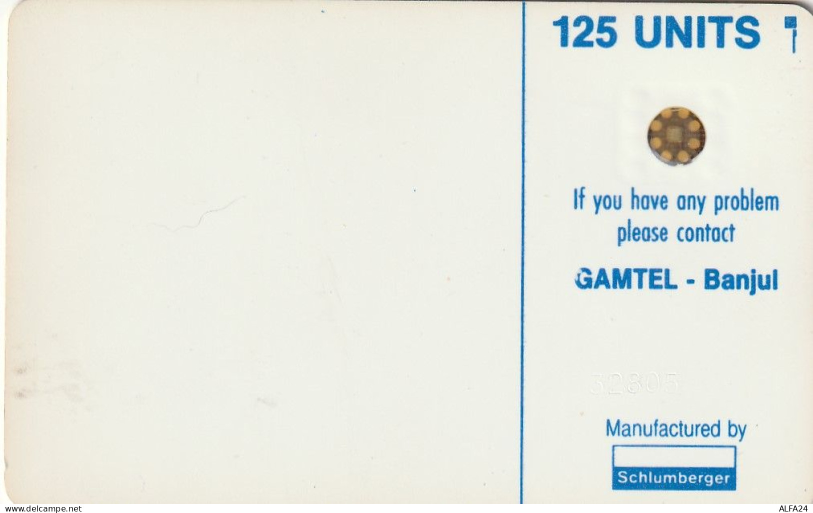 PHONE CARD GAMBIA  (E1.18.4 - Gambia