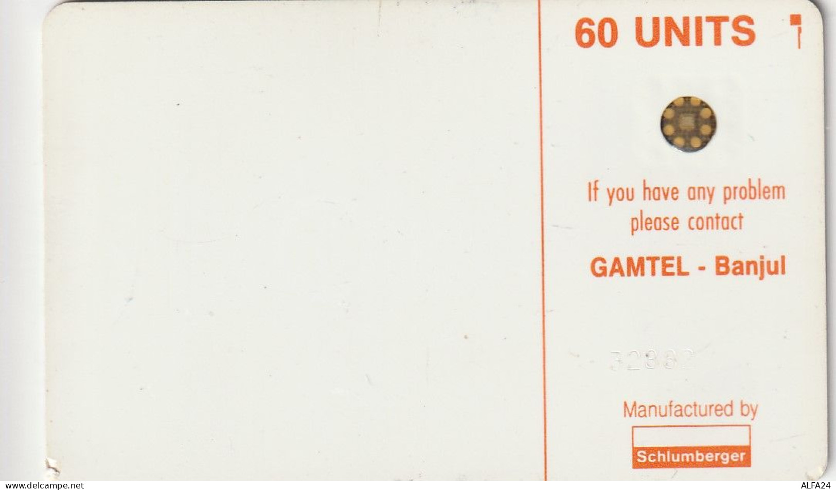 PHONE CARD GAMBIA  (E1.18.5 - Gambie