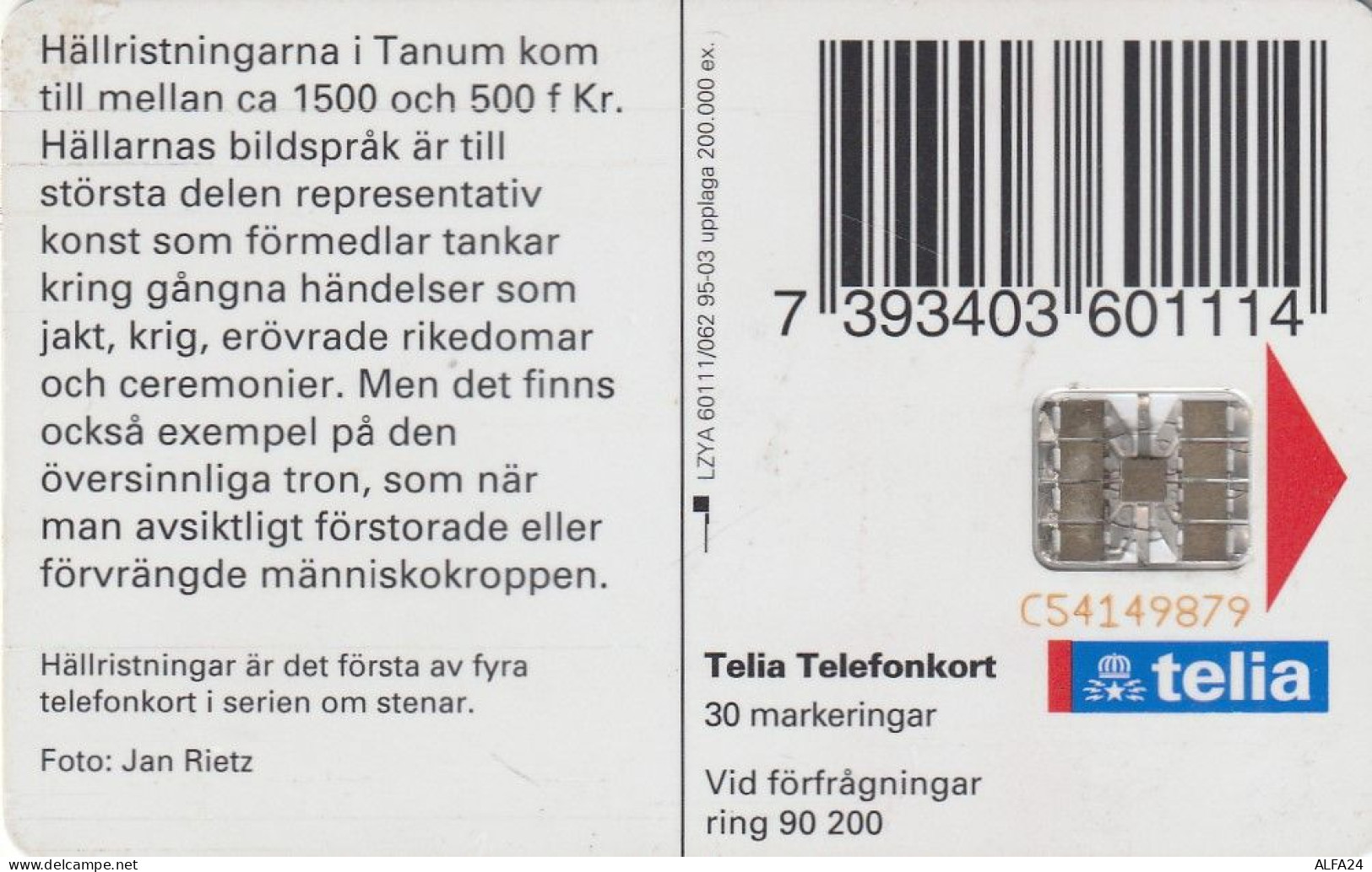 PHONE CARD SVEZIA  (E1.10.6 - Schweden