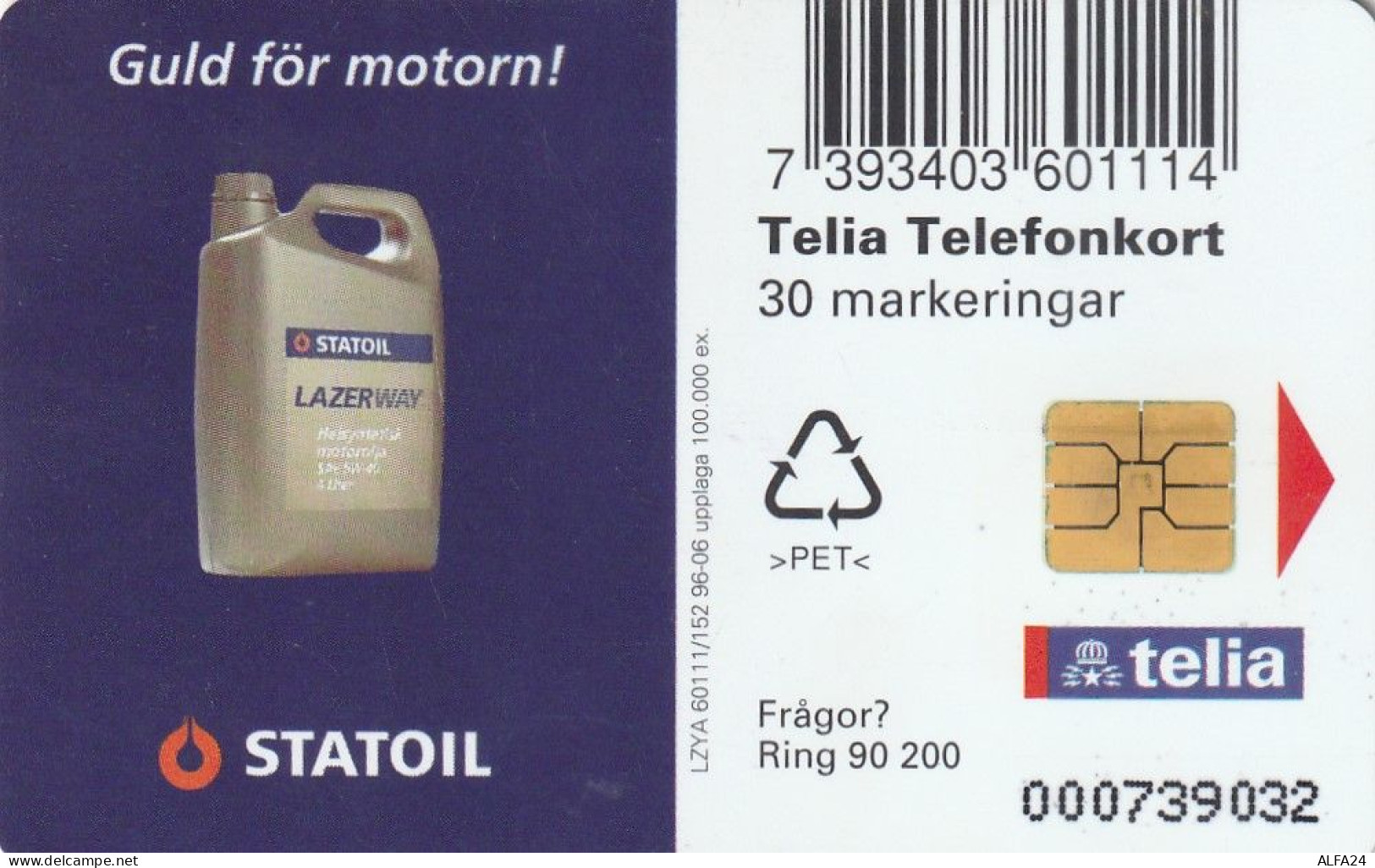 PHONE CARD SVEZIA  (E1.10.4 - Sweden