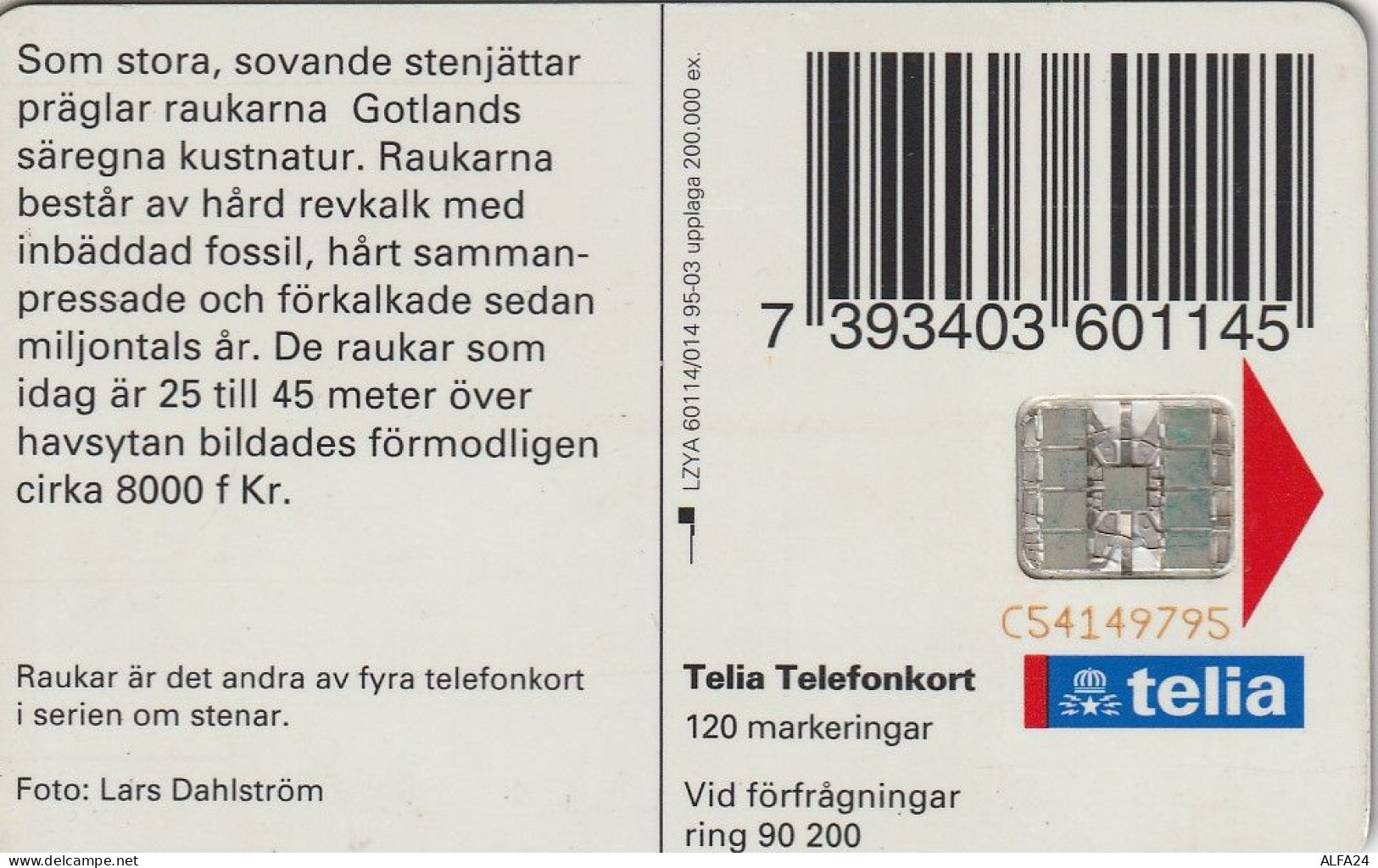 PHONE CARD SVEZIA  (E1.10.5 - Schweden