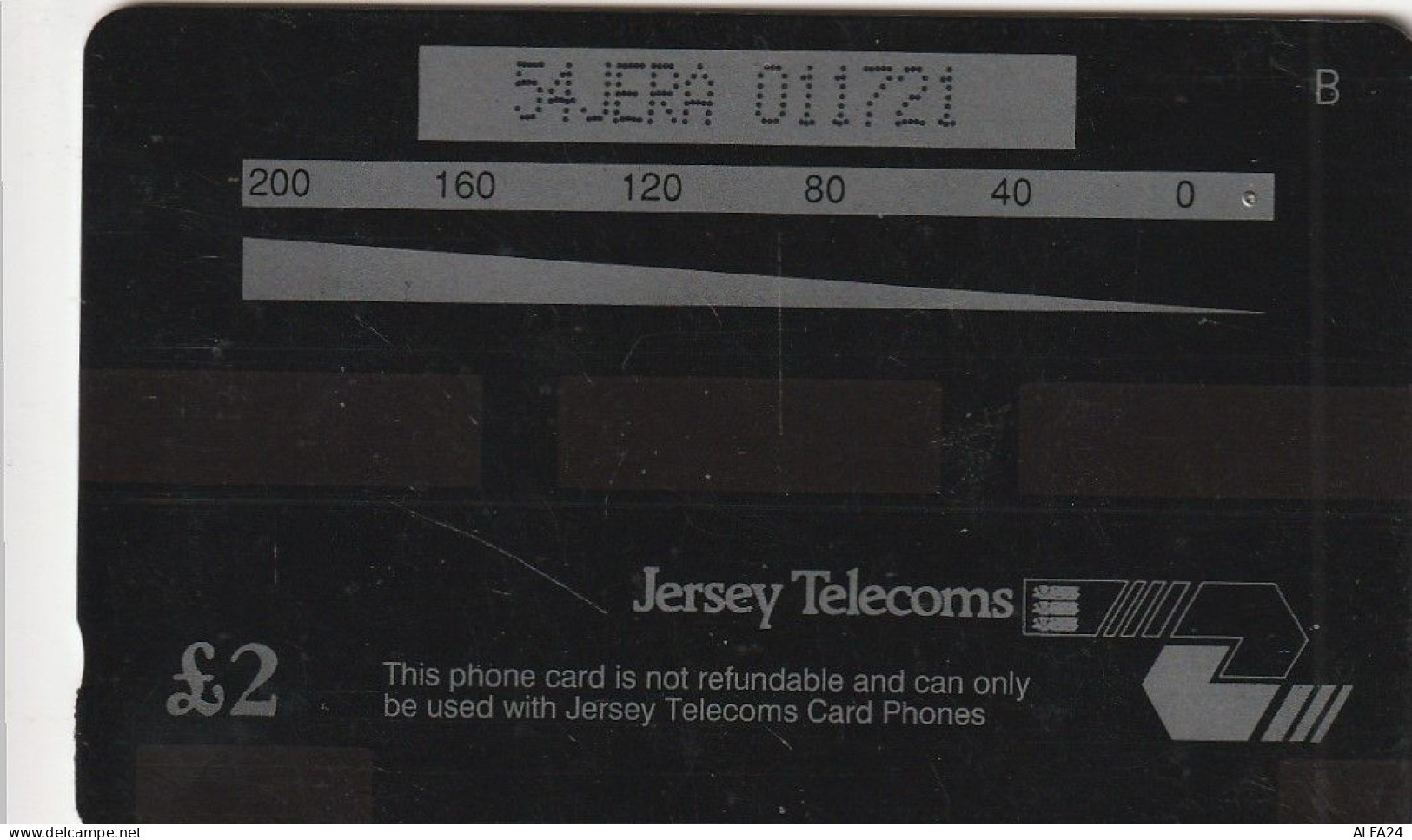 PHONE CARD JERSEY  (E1.4.1 - Jersey Et Guernesey