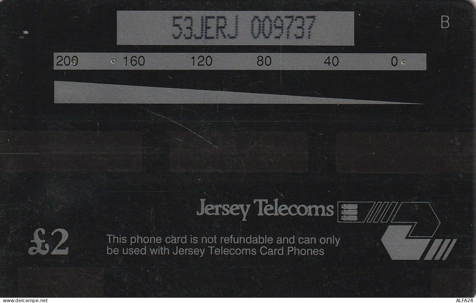 PHONE CARD JERSEY  (E1.3.1 - Jersey E Guernsey