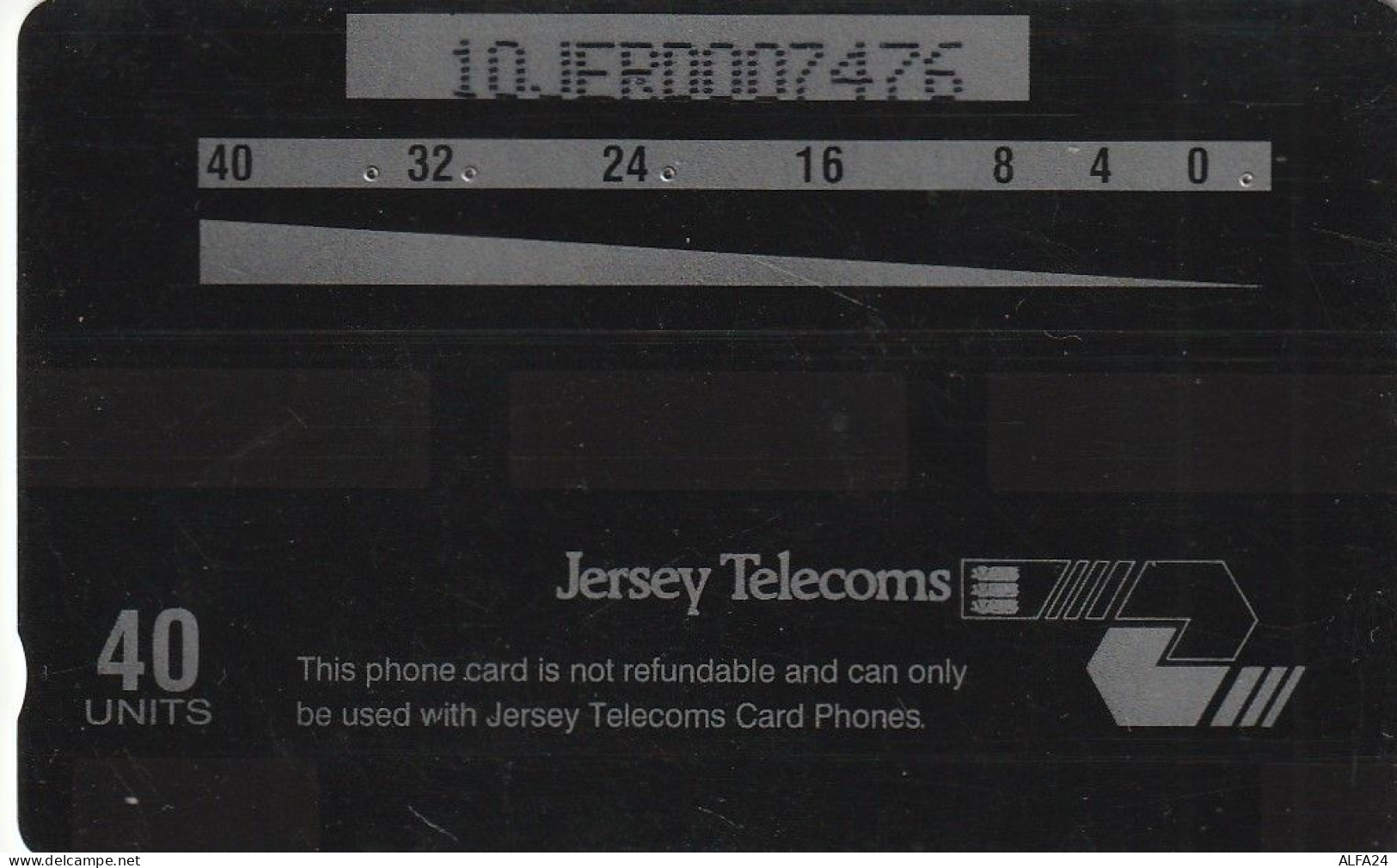 PHONE CARD JERSEY  (E1.2.6 - Jersey Et Guernesey