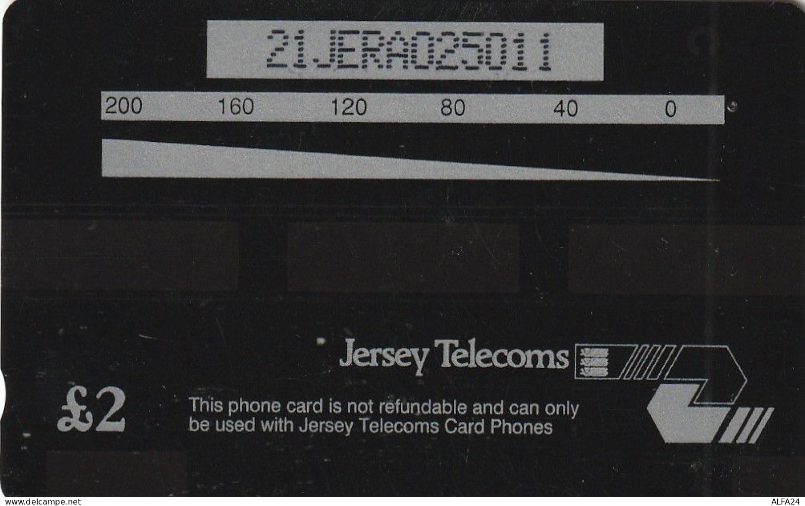 PHONE CARD JERSEY  (E1.2.7 - Jersey E Guernsey