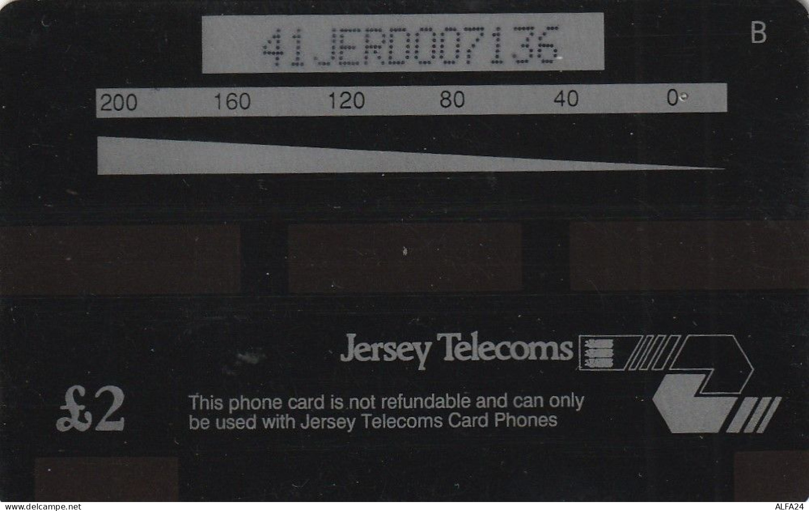 PHONE CARD JERSEY  (E1.2.4 - Jersey Et Guernesey