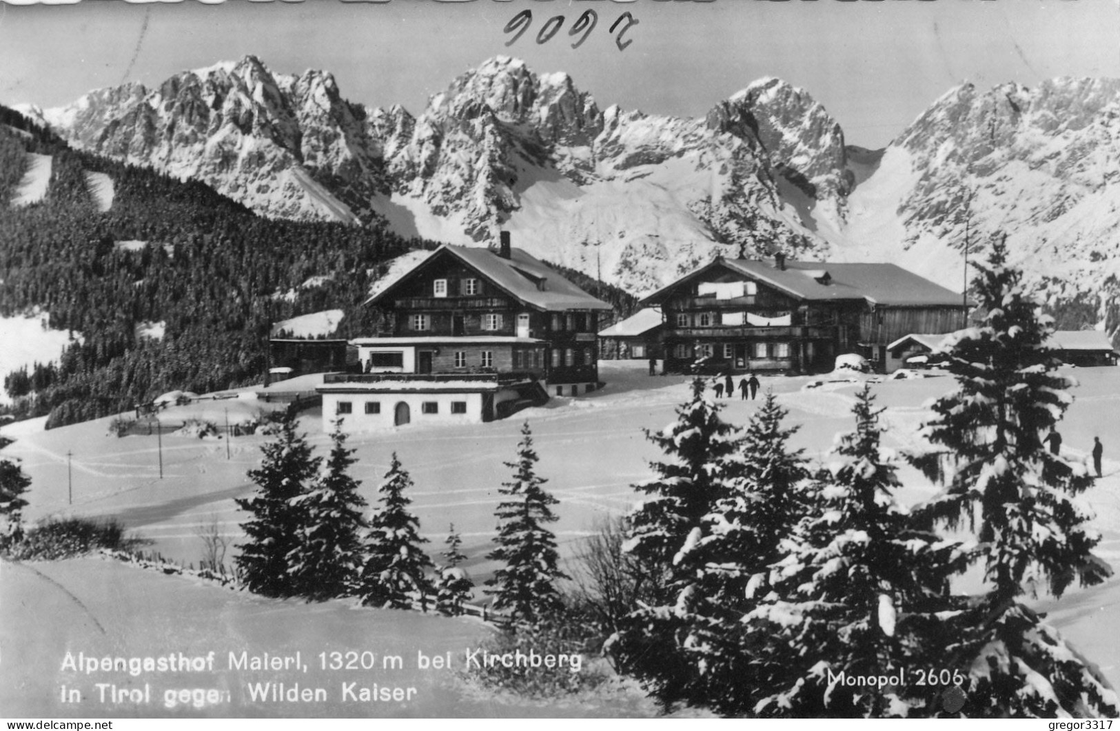 E2565) Alpengasthof MAIERL 1320m Bei KIRCHBERG In Tirol Gegen Wilden Kaiser - ALTE SKISPORT - Kirchberg