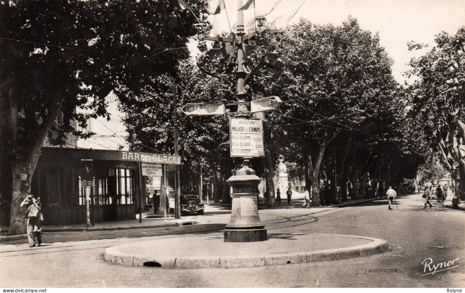 Aubagne - Le Cours Maréchal Foch - Café Des Glaces - Aubagne