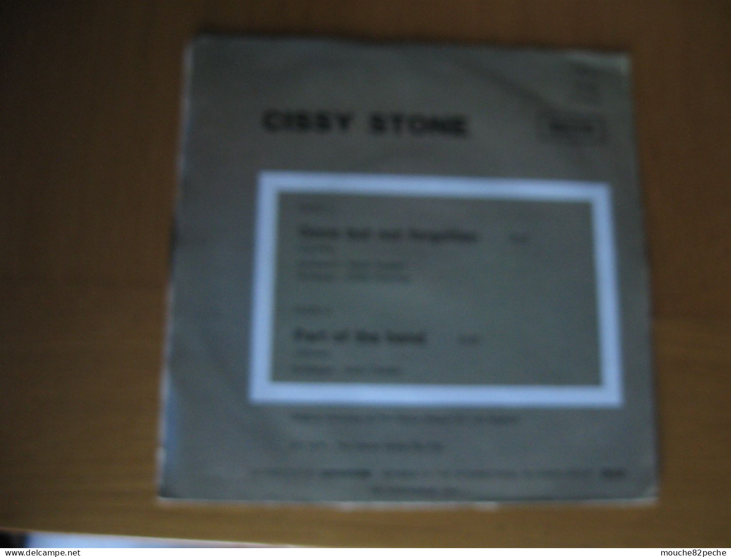 45 T - CISSY STONE - GONE BUT NOT FORGOTTEN - Disco & Pop