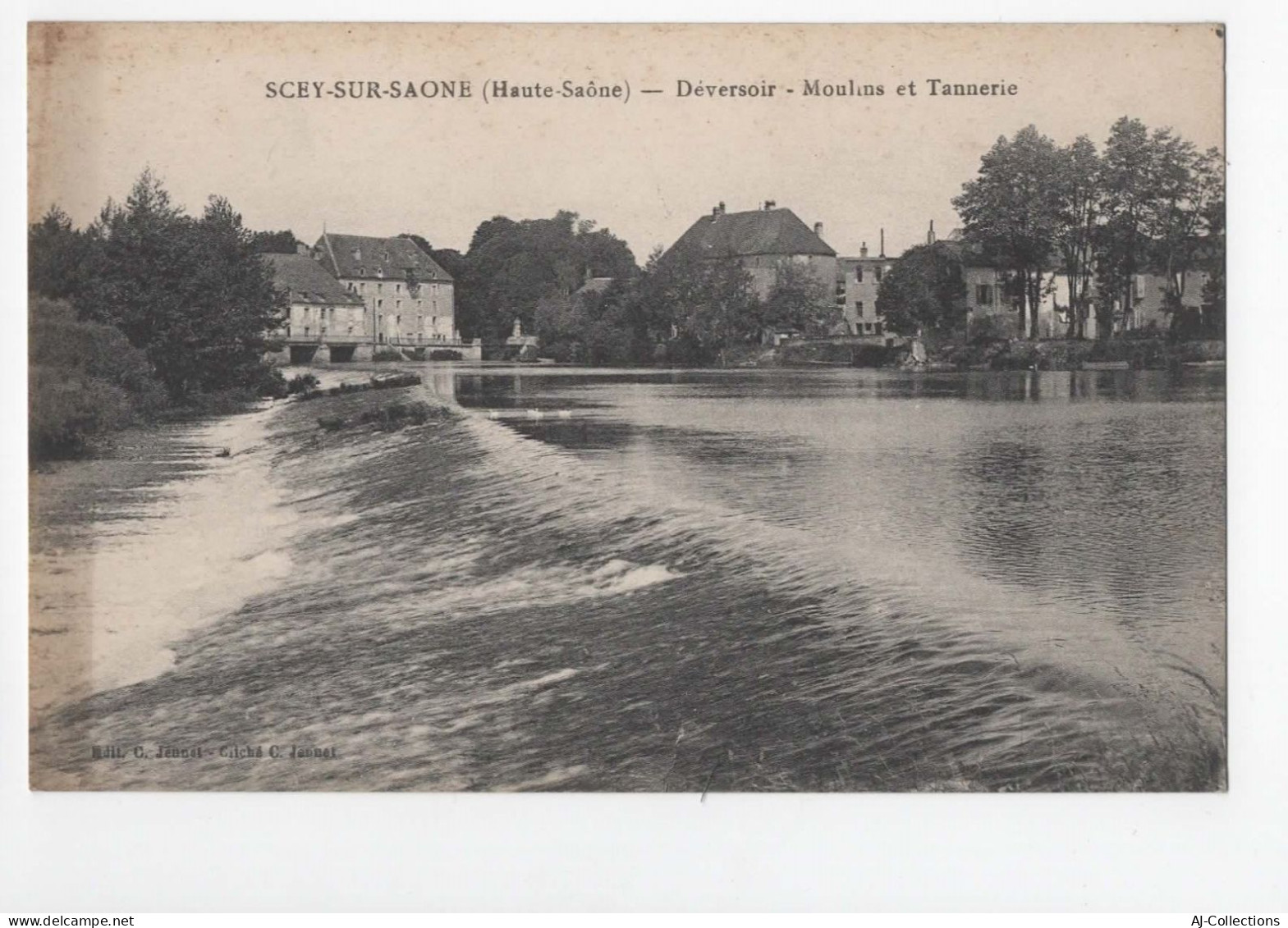 AJC - Scey Sur Saone Deversoir à Moulins Et Tannerie - Scey-sur-Saône-et-Saint-Albin