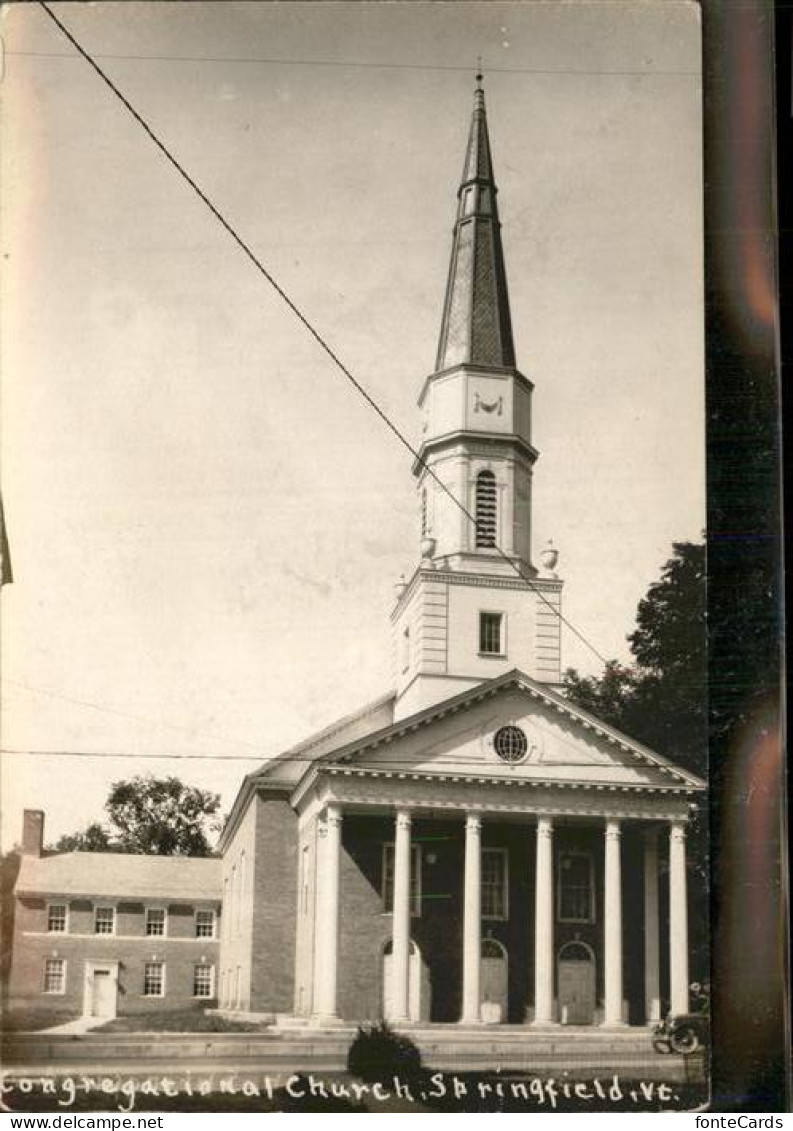 11326146 Springfield_Vermont Church - Sonstige & Ohne Zuordnung