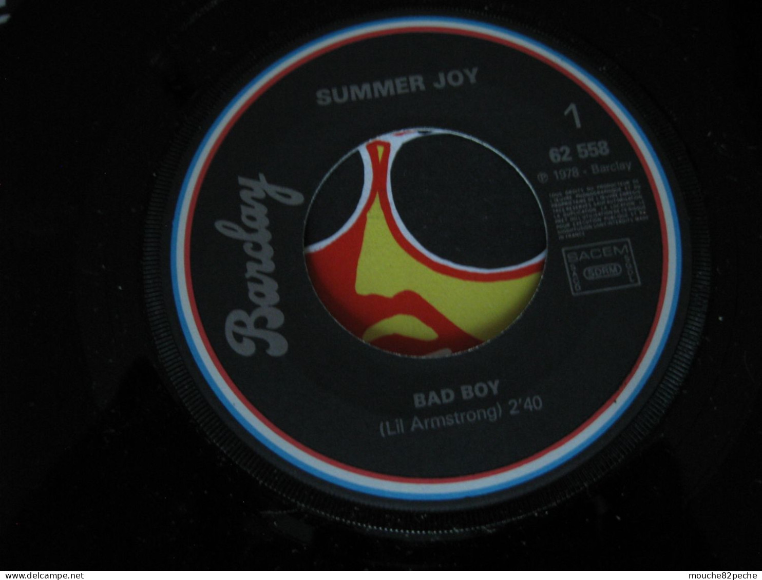 45 T - BAD BOY - SUMMER JOY - Disco & Pop
