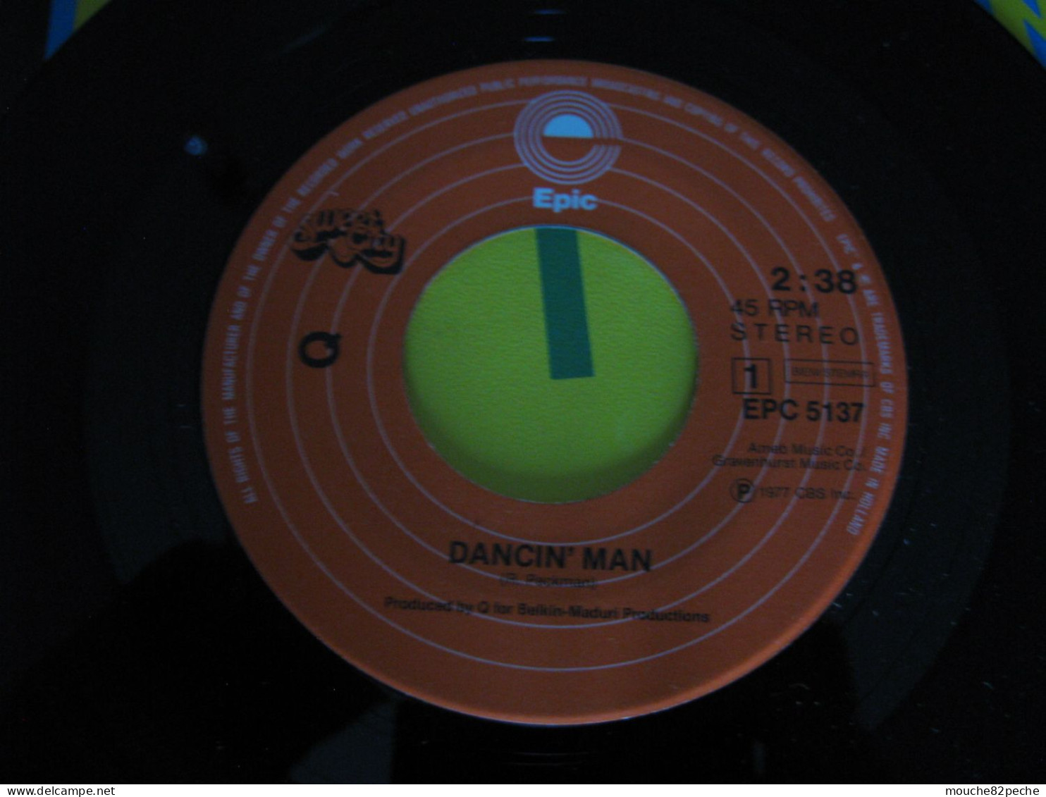 45 T - Q (36) - DANCIN' MAN - Disco, Pop