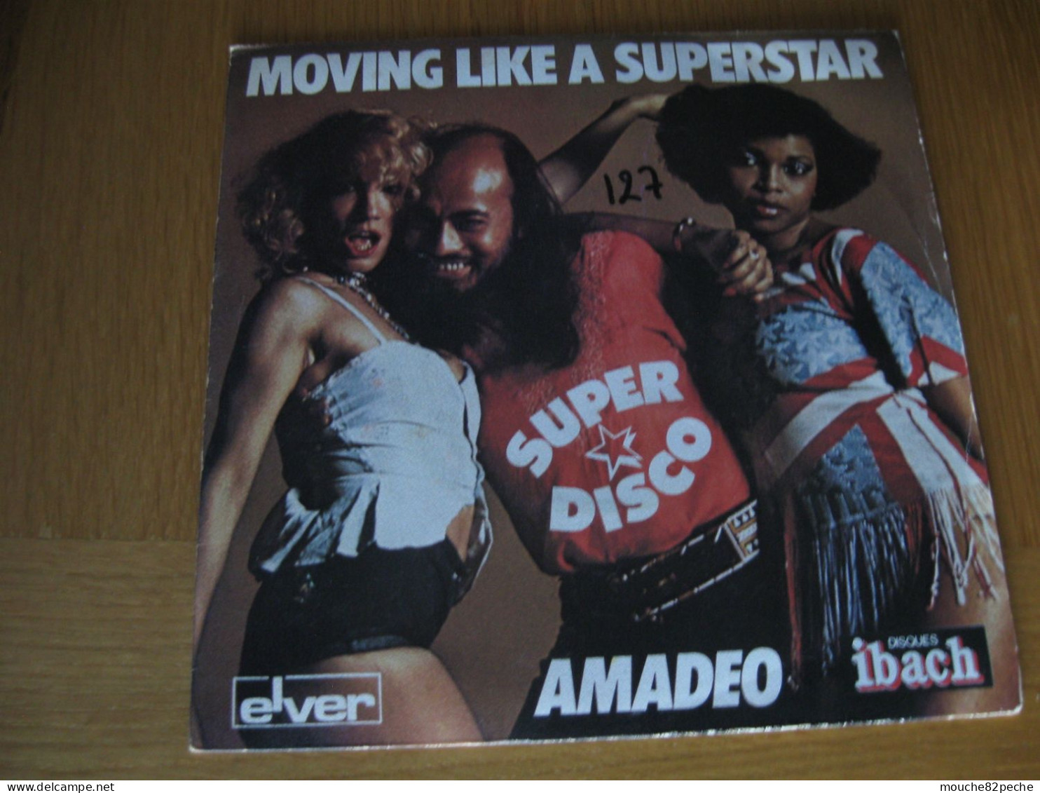 45 T - AMADEO - MOVING LIKE A SUPERSTAR - Disco, Pop