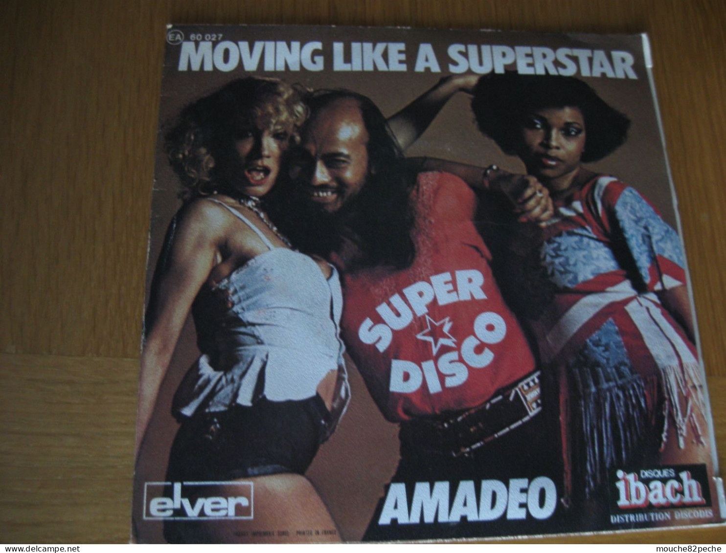 45 T - AMADEO - MOVING LIKE A SUPERSTAR - Disco & Pop