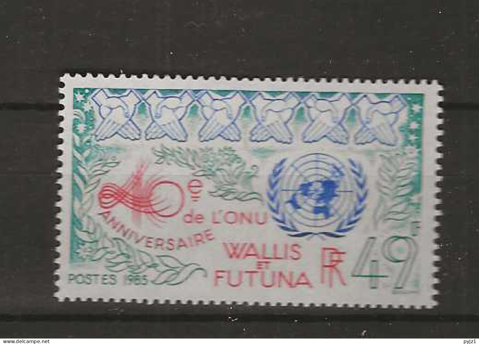 1985 MNH Wallis Et Futuna Mi 490 Postfris** - Neufs