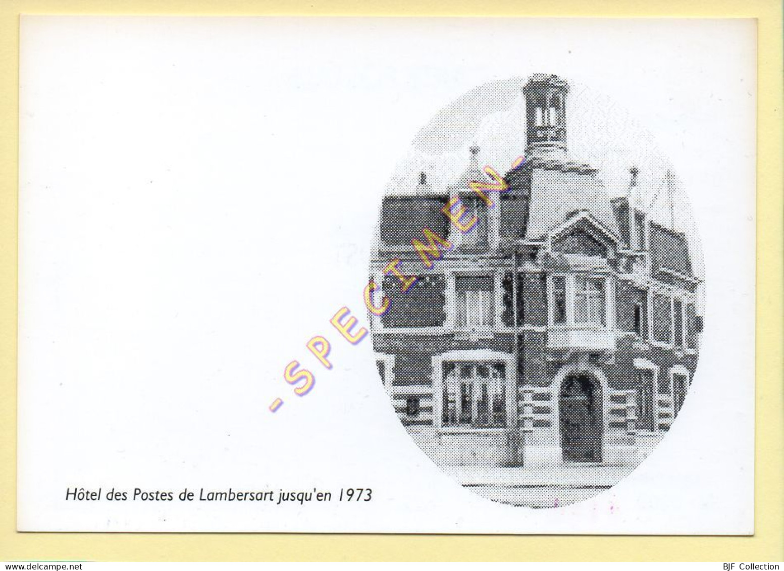 59. LAMBERSART – Hôtel Des Poste De Lambersart Jusqu'en 1973 (numérotée) (voir Scan Recto/verso) - Lambersart