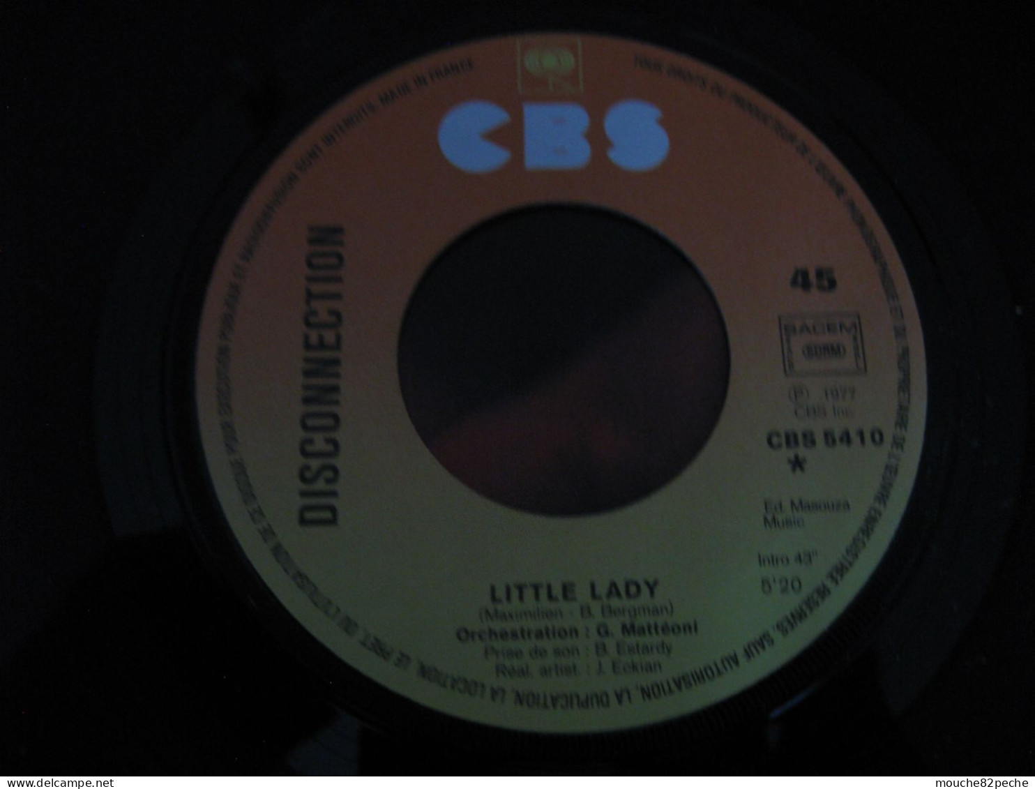 45 T - DISCONNECTION - LITTLE LADY - Disco & Pop