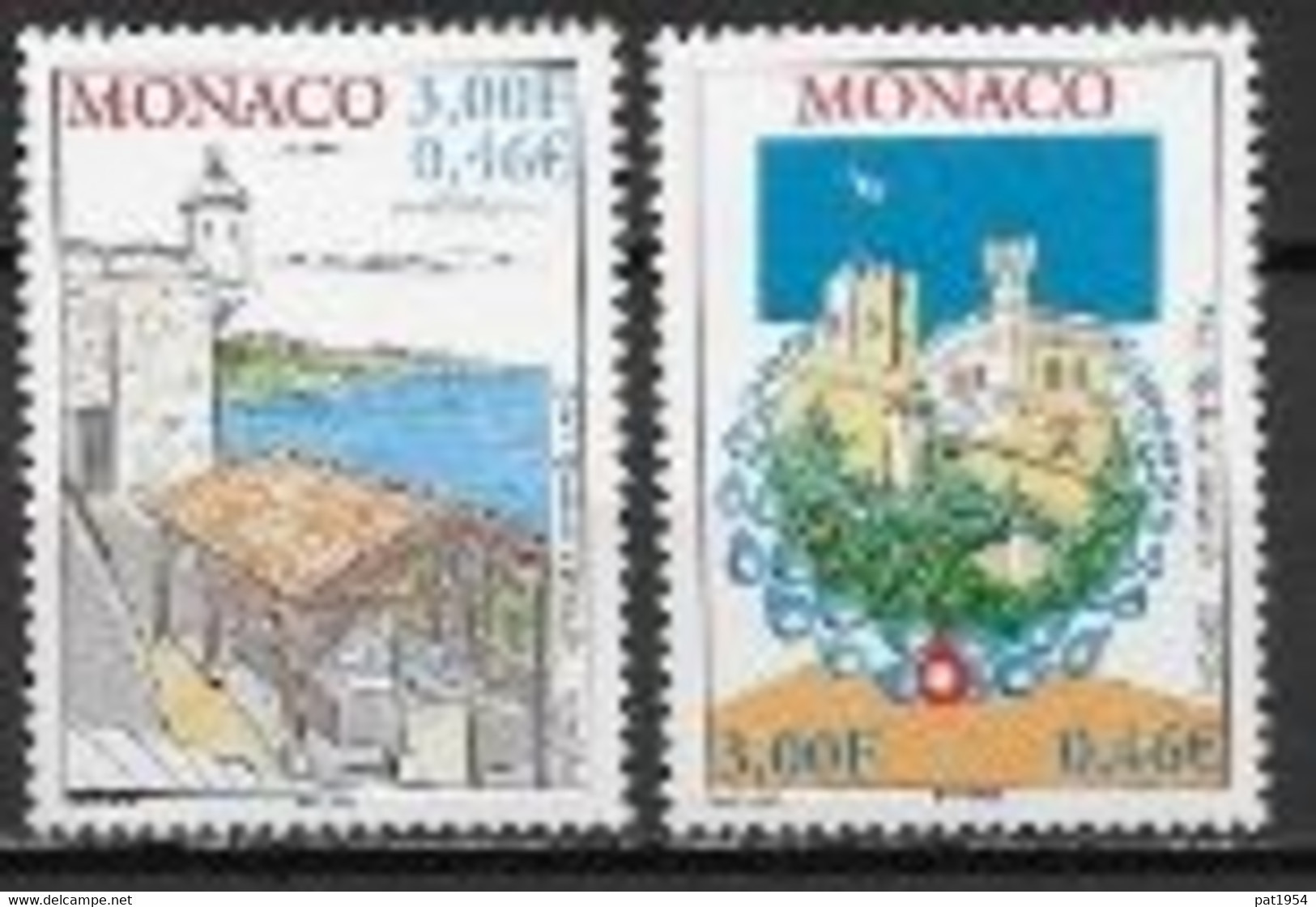 Monaco 2001 N° 2298/2299 Neufs Europa L'eau - 2001