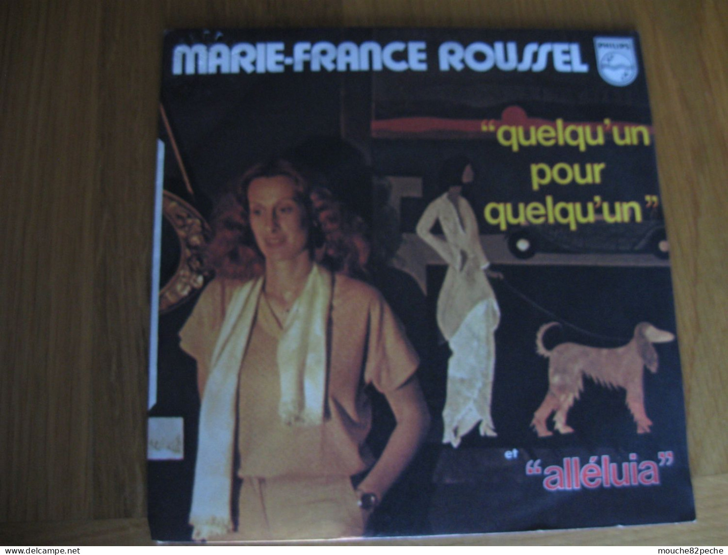 45 T - MARIE-FRANCE ROUSSEL - QUELQU'UN POUR QUELQU'UN - Disco & Pop