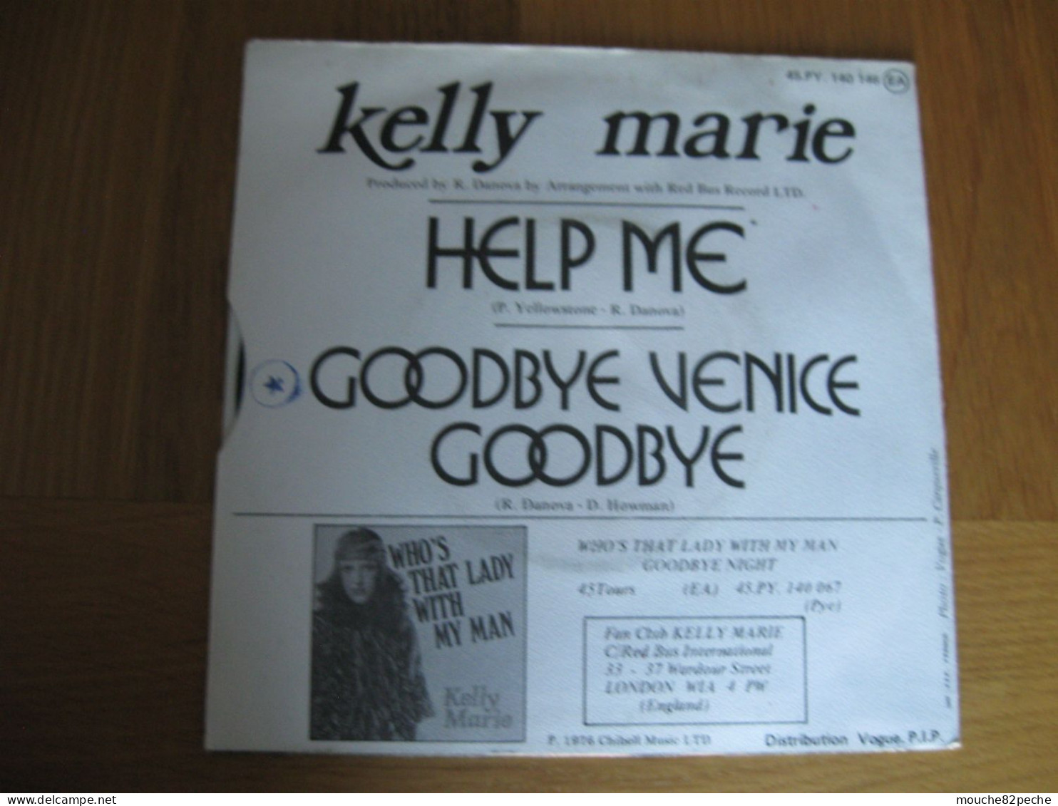 45 T - KELLY MARIE - HELP ME - Disco, Pop