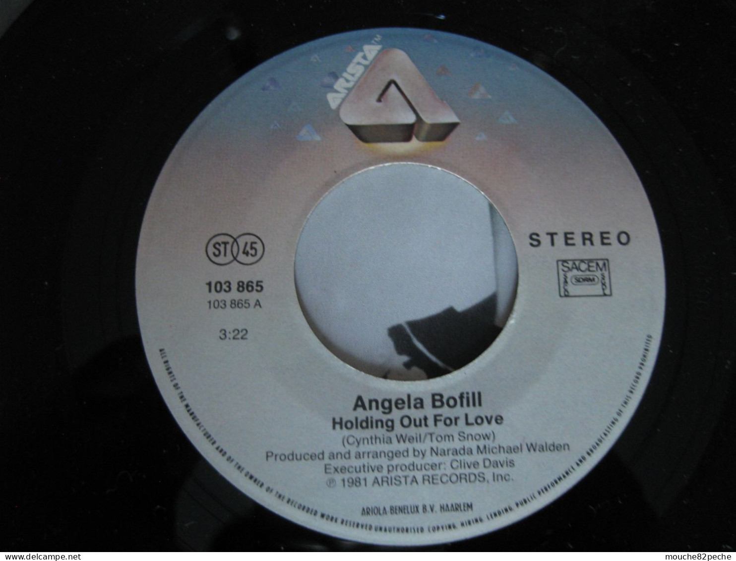 45 T - ANGELA BOFILL - HOLDING OUT FOR LOVEI - Soul - R&B