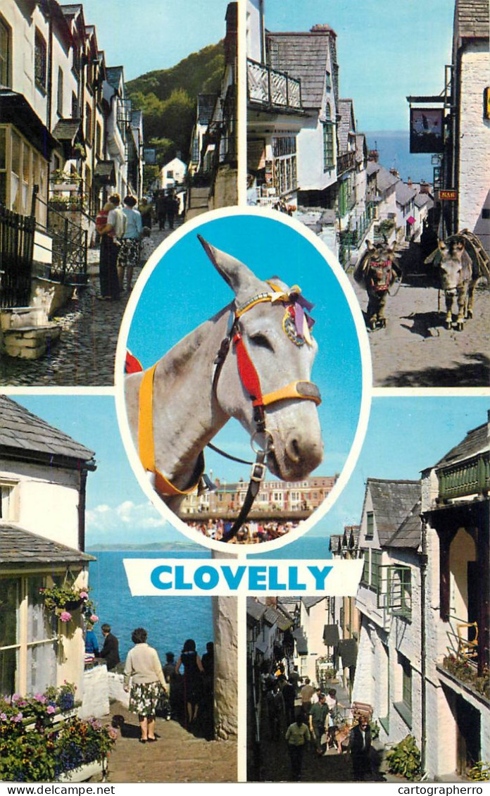 Postcard United Kingdom England Clovelly - Clovelly