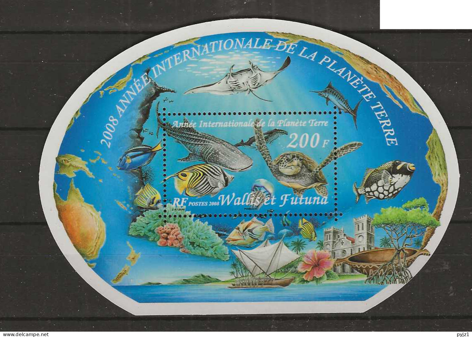 2008 MNH  Wallis Et Futuna Mi Block 22 Postfris** - Blocks & Kleinbögen