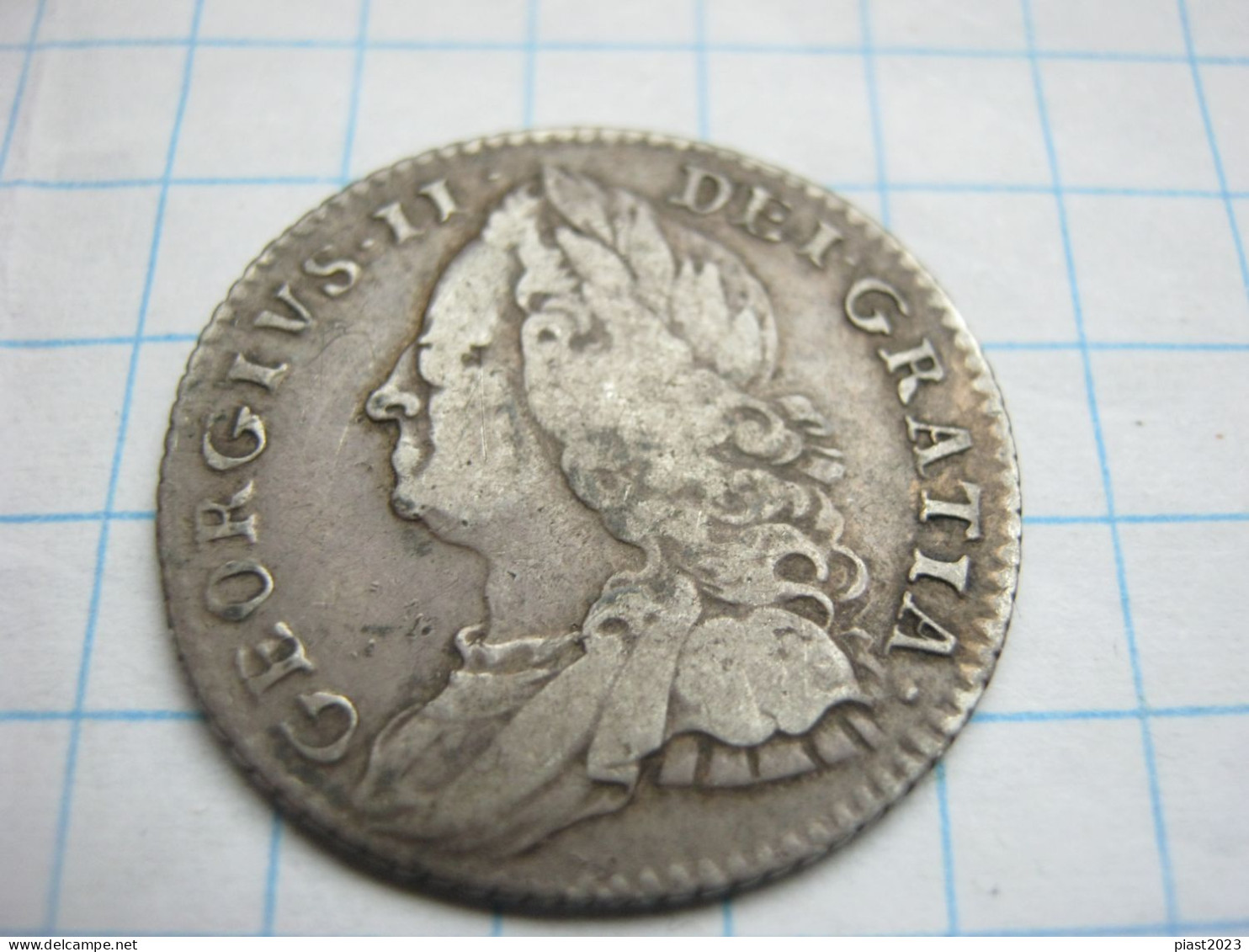 Great Britain 6 Pence 1757 - G. 6 Pence
