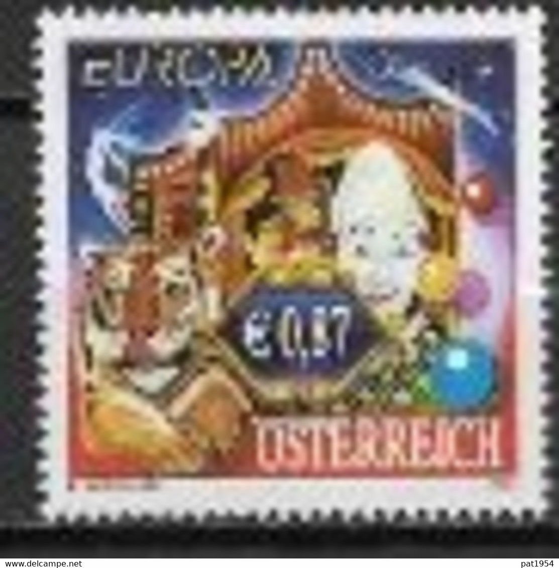 Autriche 2002 N° 2208 Neufs Europa Le Cirque - 2002