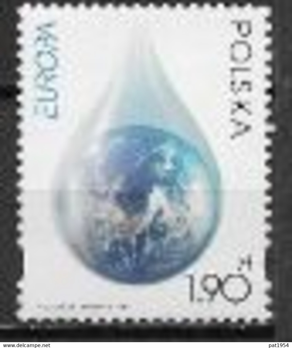 Pologne 2001 N° 3656 Neufs Europa L'eau - 2001