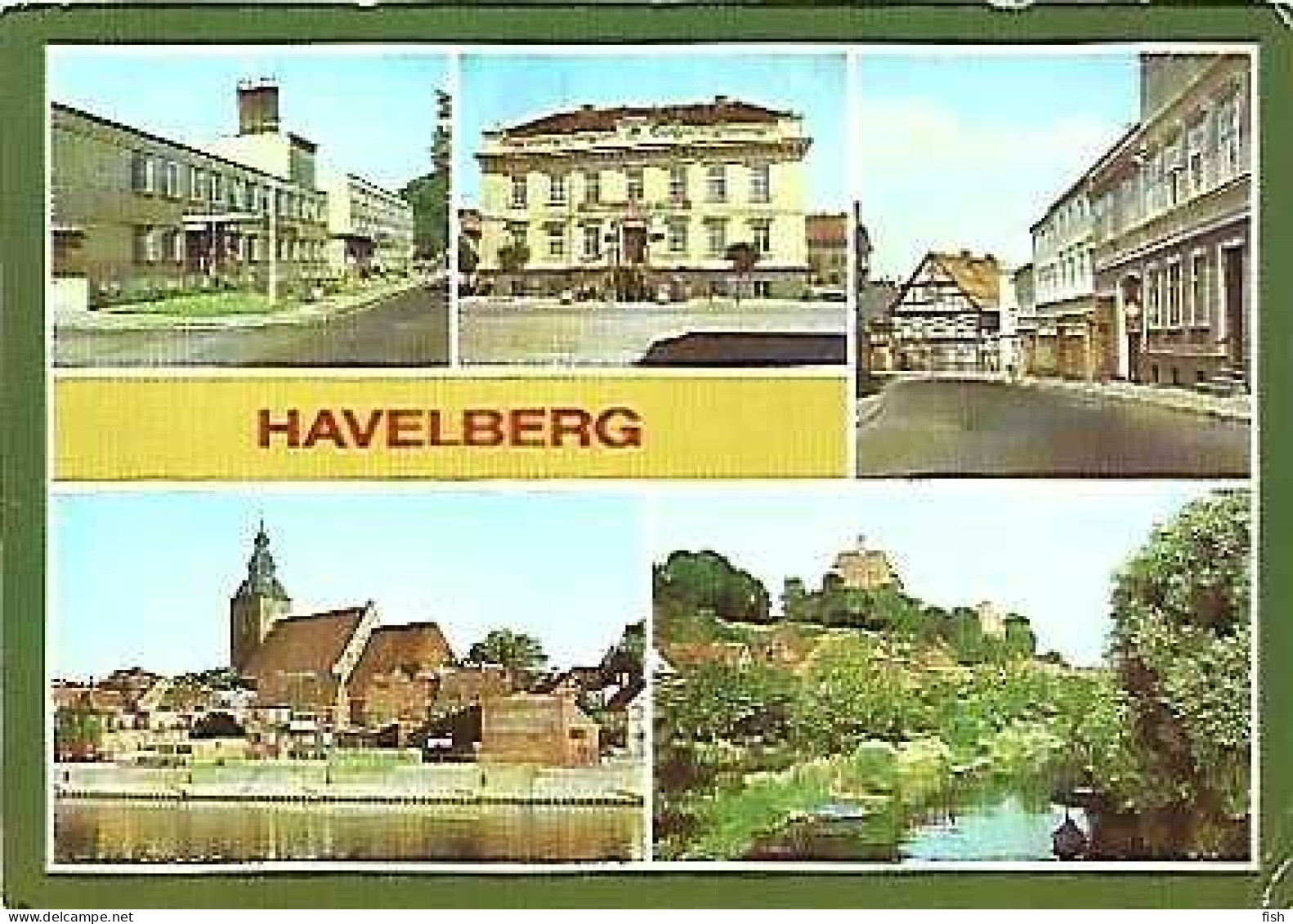 Germany & Marcofilia, Havelberg, Multi, DDR Warnemünde To Plauen 1982 (686888) - Havelberg