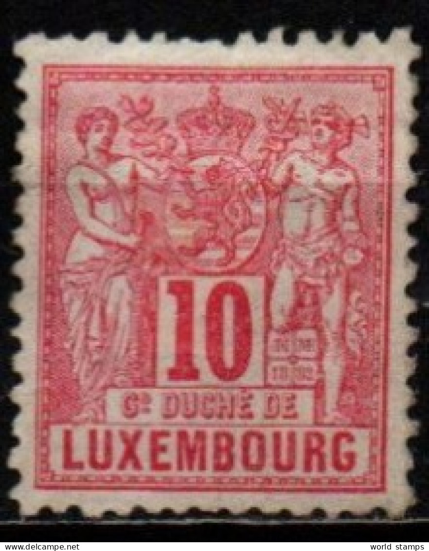 LUXEMBOURG 1882-91 SANS GOMME - 1882 Allegorie