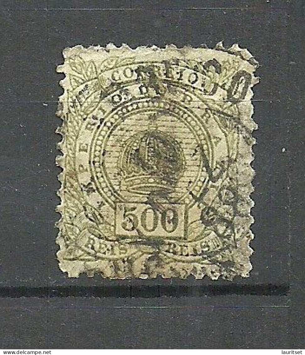 BRAZIL Brazilia O 1887 Michel 64 O - Usati