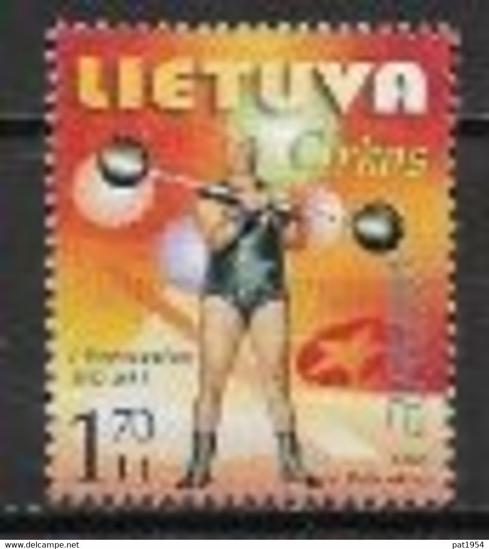 Lituanie  2002 N° 690 Neufs Europa Le Cirque - 2002