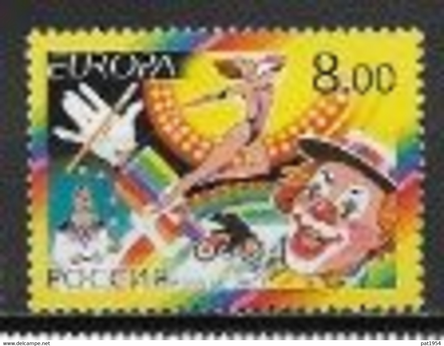 Russie  2002 N° 6632 Neufs Europa Le Cirque - 2002
