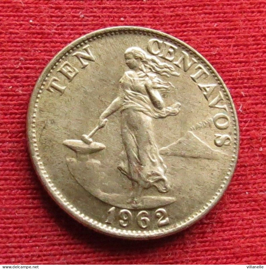 Philippines 10 Ten Centavos 1962 KM# 188 *VT Filipinas Pilipinas Fillippijnen Filippine - Philippines