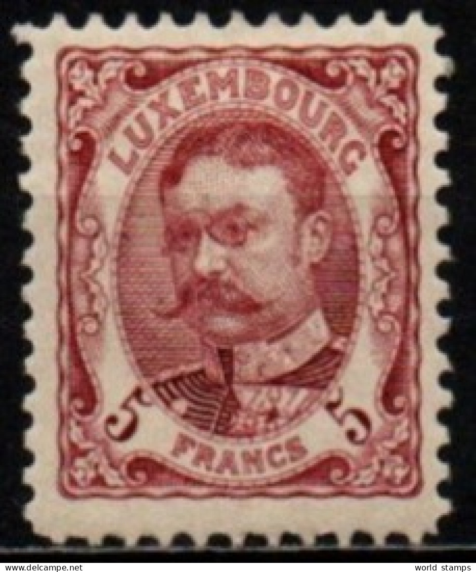 LUXEMBOURG 1906-15 * - 1906 Guillaume IV