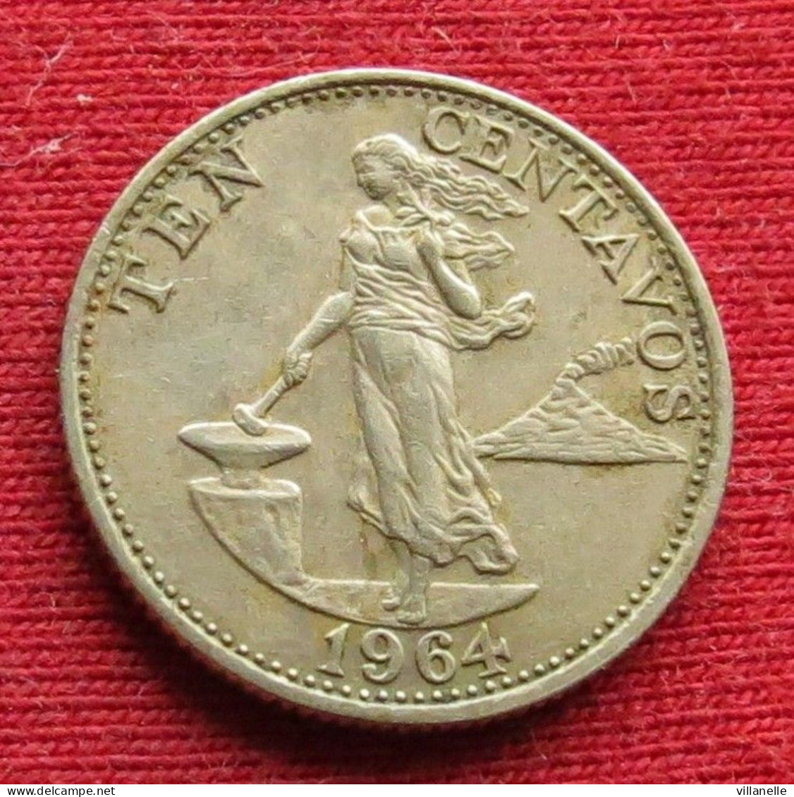 Philippines 10 Centavos 1964 KM# 188 *V2T Filipinas Pilipinas Fillippijnen Filippine - Philippines