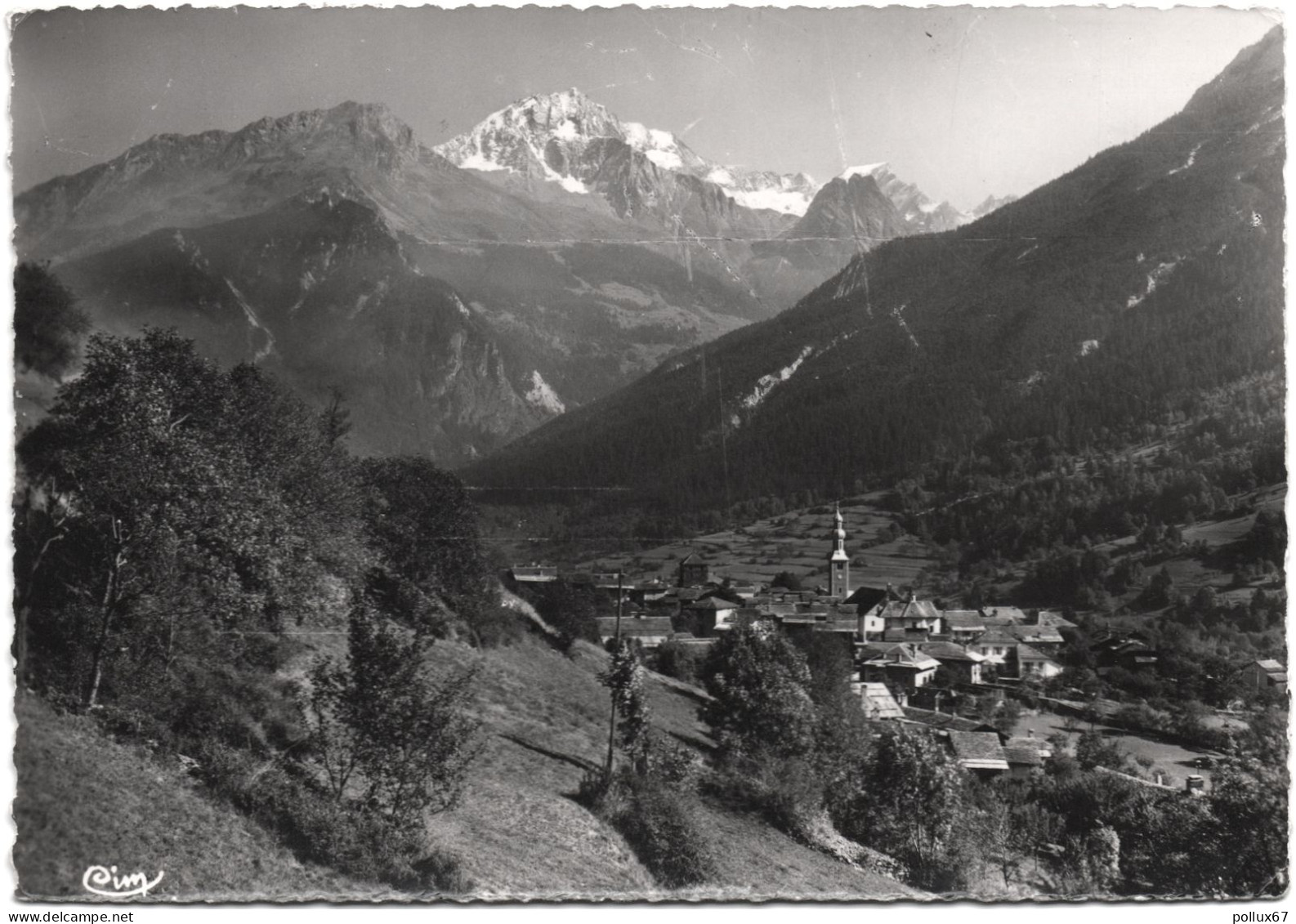 CPSM DE BOZEL  (SAVOIE)  VUE GÉNÉRALE - Bozel