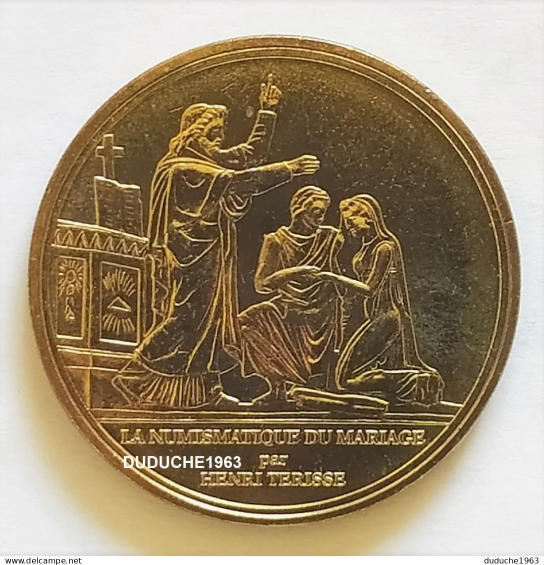 Monnaie De Paris 75.Paris - Brongniart Numismatique Du Mariage 2008 - 2008